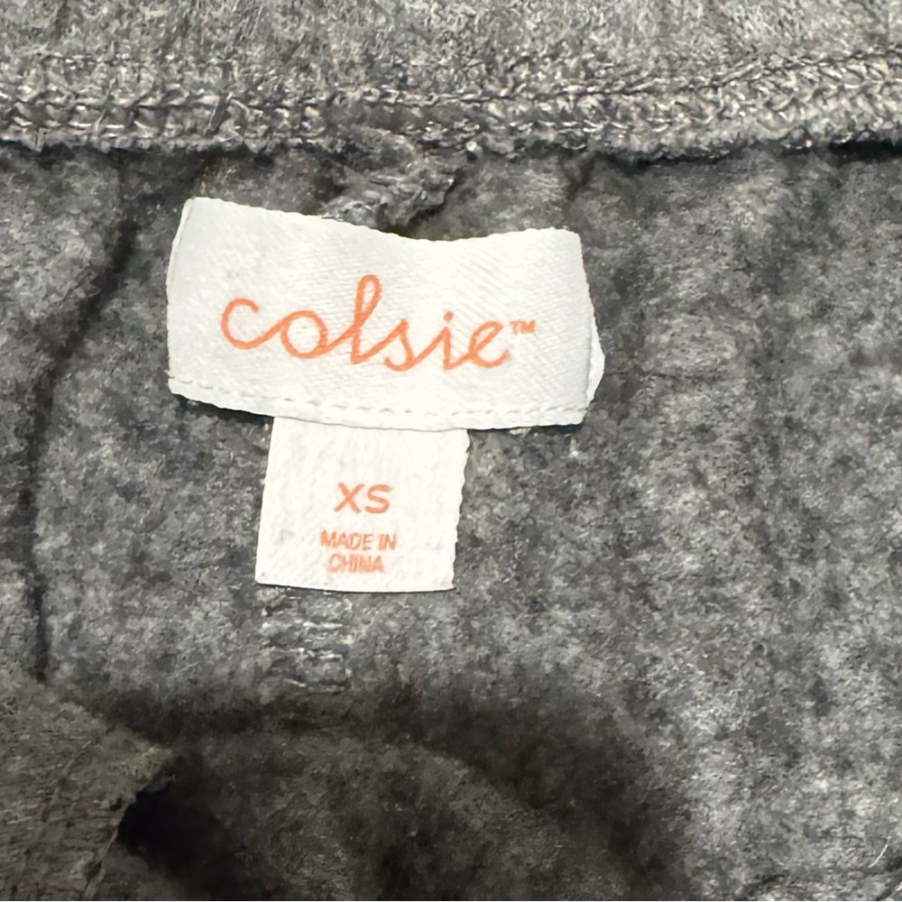 Colsie Women's Athletic Gray Shorts - Picture 2 of 3